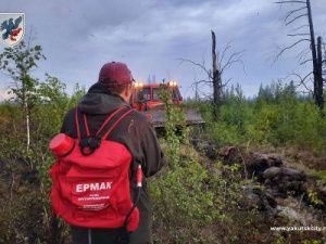 На территории Якутии действуют 25 лесных пожаров и 2 пожара на землях иных категорий