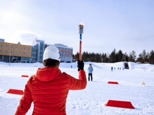 В Алдане состоялась церемония открытия спартакиады зимних видов спорта