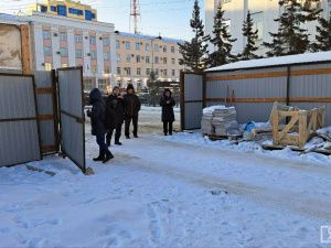 В отреставрированный памятник Ленину в Якутске заложили капсулу времени