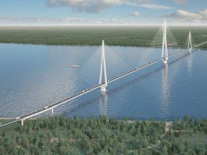 Президент РФ Владимир Путин поручил сократить сроки предоставления средств на мост через Лену