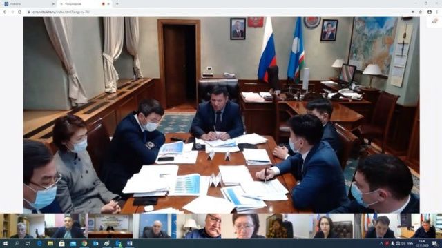  Альберт Семенов принял участие в совещании у Председателя Правительства республики Андрея Тарасенко
