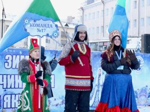 В Якутске стартовал международный конкурс ледовых и снежных фигур «Бриллианты Якутии»