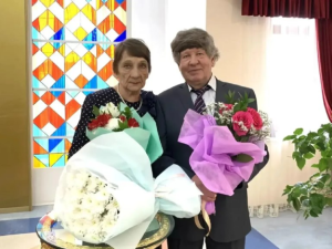 Супруги Фёдоровы из Якутска отметили золотую свадьбу