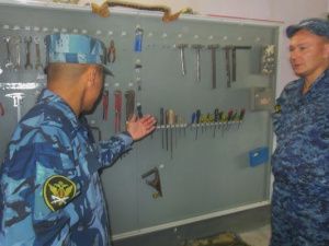 На базе следственного изолятора № 1 проведены учебно-методические сборы для сотрудников оперативных отделов, служб режима и надзора и ведомственной пожарной охраны