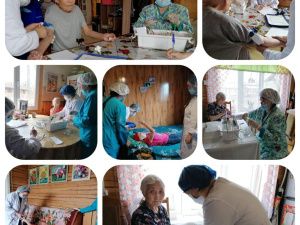 Медики Якутии посещают ветеранов войны и тыла на дому