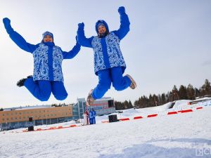 В Алдане состоялась церемония открытия спартакиады зимних видов спорта