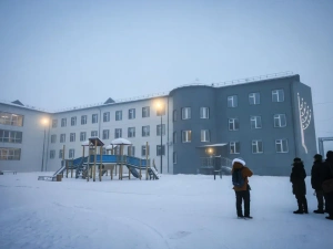 В Хатассах Якутии построено дополнительное здание средней школы