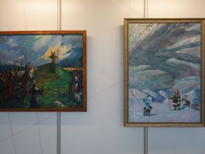 Выставка картин выпускников ЯХУ «Созидая прекрасное»