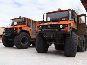 Вездеходы «Бурлак» показали надежность во время экспедиции из Якутска до Охотска и обратно