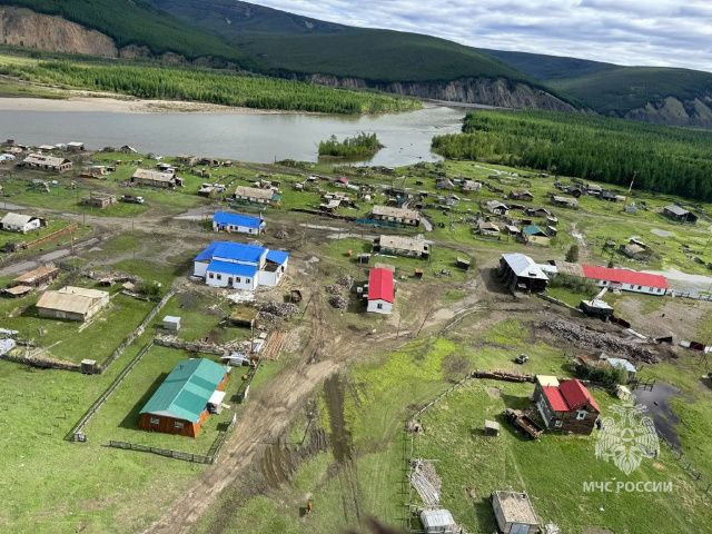 Паводок в Верхоянском районе: вода уходит, идёт помощь и подсчёт ущерба