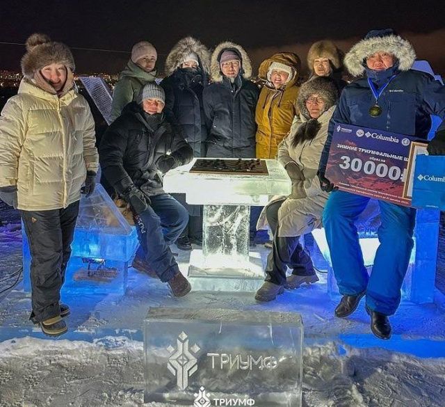 В Якутии прошел экстремальный турнир по шашкам под открытым небом в минус 40 градусов