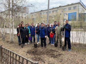 АО «Саханефтегазсбыт» поддержал акцию «Всероссийский день посадки леса»