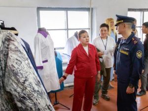 Министр образования и науки Республики Саха (Якутия) Нюргуна Соколова посетила исправительную колонию № 1