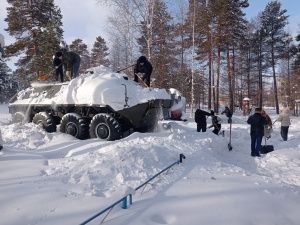 В Якутии газовики помогли в борьбе со снежной стихией