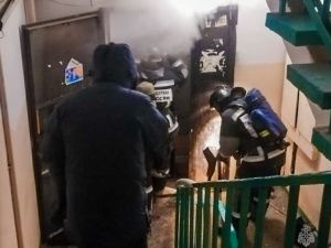 В общежитии по улице Богатырева в Якутске произошел пожар