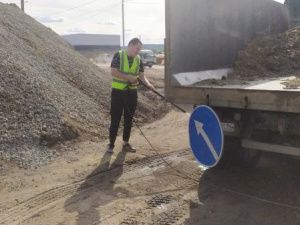 Пунктами мойки колёс оснастили 41 строительный объект в Якутске