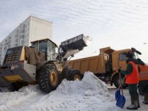 Городской полигон в Якутске принимает снег бесплатно