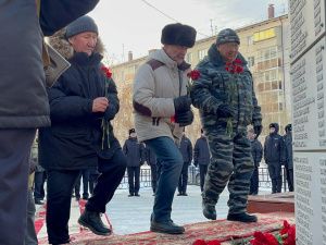 В МВД Якутии почтили память товарищей, погибших при исполнении служебных обязанностей