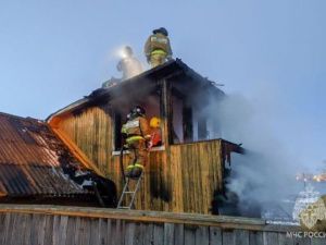 Ночной пожар в Якутске: пострадавший в больнице…