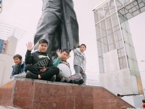 Праздник детства состоялся на площади Орджоникидзе в Якутске