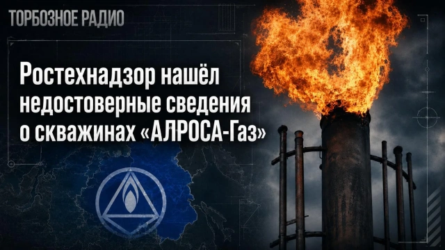 Ростехнадзор нашёл недостоверные сведения о скважинах «АЛРОСА-Газ»