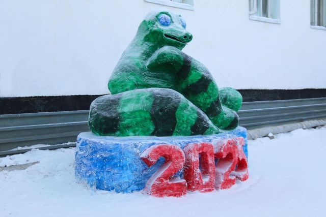 Подведены итоги ежегодного конкурса на лучшую снежную фигуру среди учреждений УФСИН