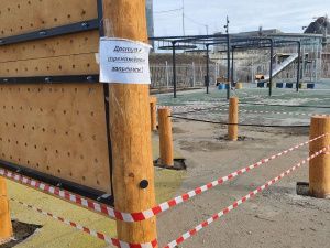 В Якутске первый весенний дождь