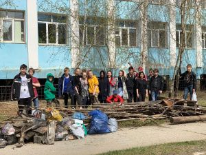В Гагаринском округе на субботниках приняли участие более 1600 человек