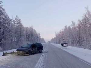 Авария под Техтюром: В столкновении двух «Тойот» пострадали женщина и 13-летняя девочка. В машине находился младенец