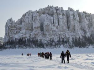 Огонь зимних игр "Дети Азии", которые состоятся в Кузбассе, зажгут на Ленских столбах
