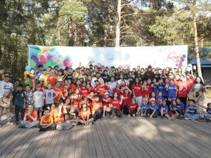 Евгений Григорьев побывал в детском оздоровительном лагере «Радуга»