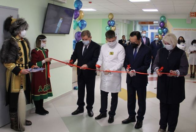 В Нерюнгри после капремонта открылась детская поликлиника