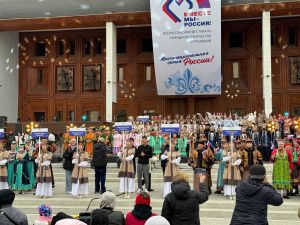 В Якутске открыли всероссийский фестиваль народного творчества и традиций «Вместе мы – Россия»