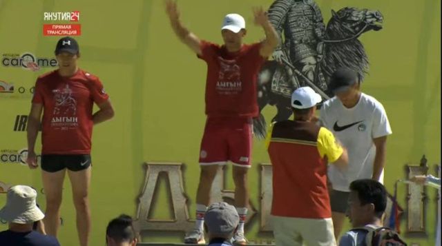 В беге на Играх Дыгына выиграл Тимофей Большаков