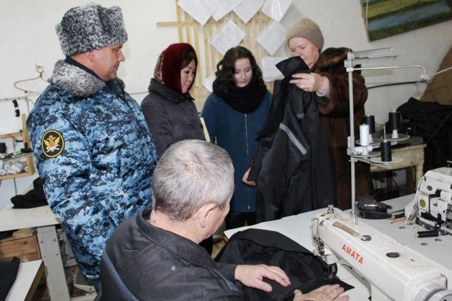 Администрация села Табага заинтересовалась производственными возможностями колонии