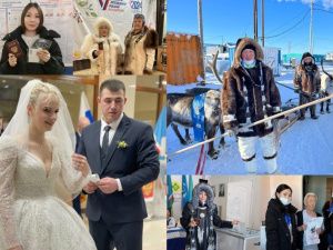 На оленях, прямиком из ЗАГСа, в национальной одежде: как якутяне голосовали в первый день выборов