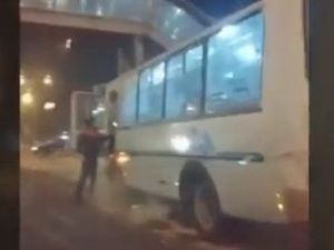 В Якутске подрались два водителя автобусов