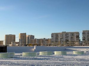 В Якутске готовится к открытию новый ледовый парк