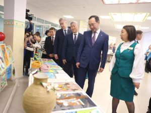 В якутском селе Бясь-Кюель открыли новое здание школы на 150 мест