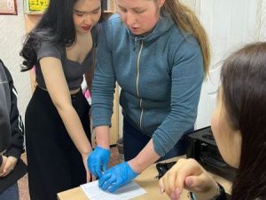 В Якутске первокурсники посетили Экспертно-криминалистический центр МВД Якутии в рамках акции «Студенческий десант»