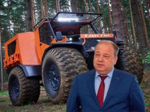 Руководство аэропорта "Якутск" прикупило вездеход для охоты и рыбалки?