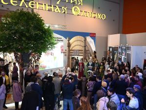 Фоторепортаж. Открытие экспозиции Якутии на международной выставке-форуме «Россия»