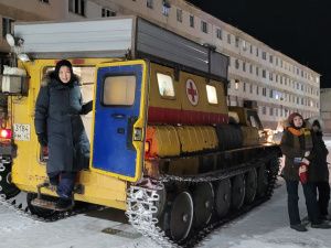 Более 800 детей обследовали мобильные доктора в Булунском районе 