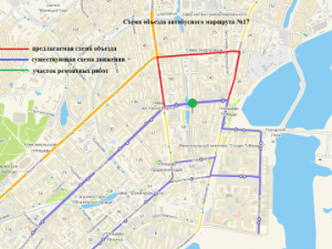 О временном перекрытии улиц 19-20 июня