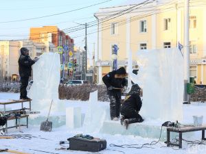 20 команд стали участниками конкурса ледовых и снежных скульптур «Бриллианты Якутии»