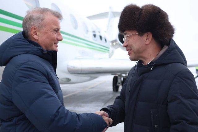 В Якутию с рабочим визитом прибыл председатель правления Сбербанка Герман Греф