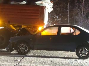 Пьяный водитель врезался в грузовик в Хангаласском районе