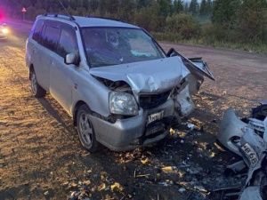 В Нерюнгринском районе столкнулись две иномарки. Один из водителей погиб