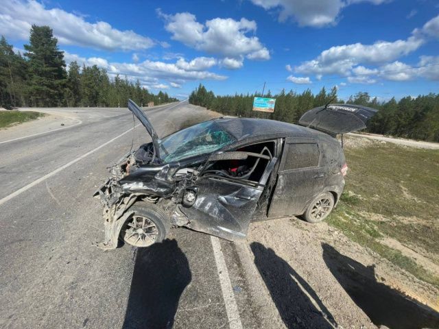 В Якутии в ДТП пострадали четверо пассажиров