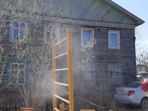 В Якутске продезинфицировали свыше 2 млн кв. метров общественных пространств